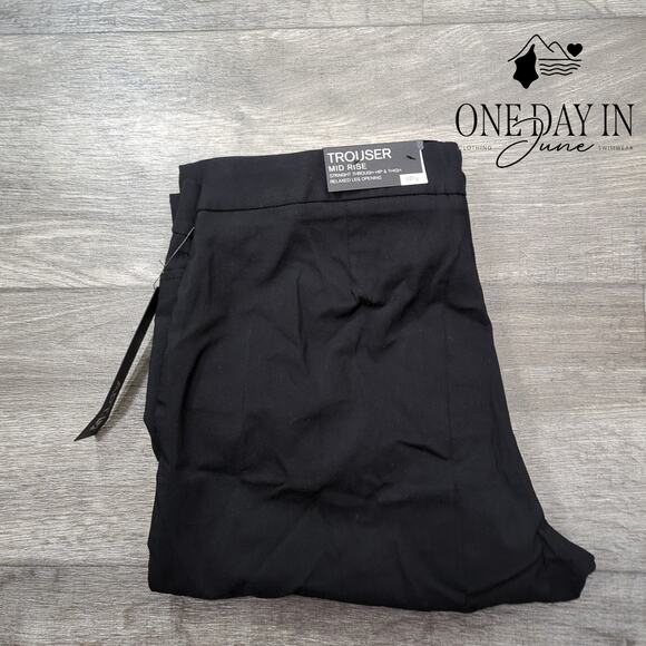 Apt. 9 Petite Mid Rise Trouser Pants Size 8Ps - Picture 6 of 6